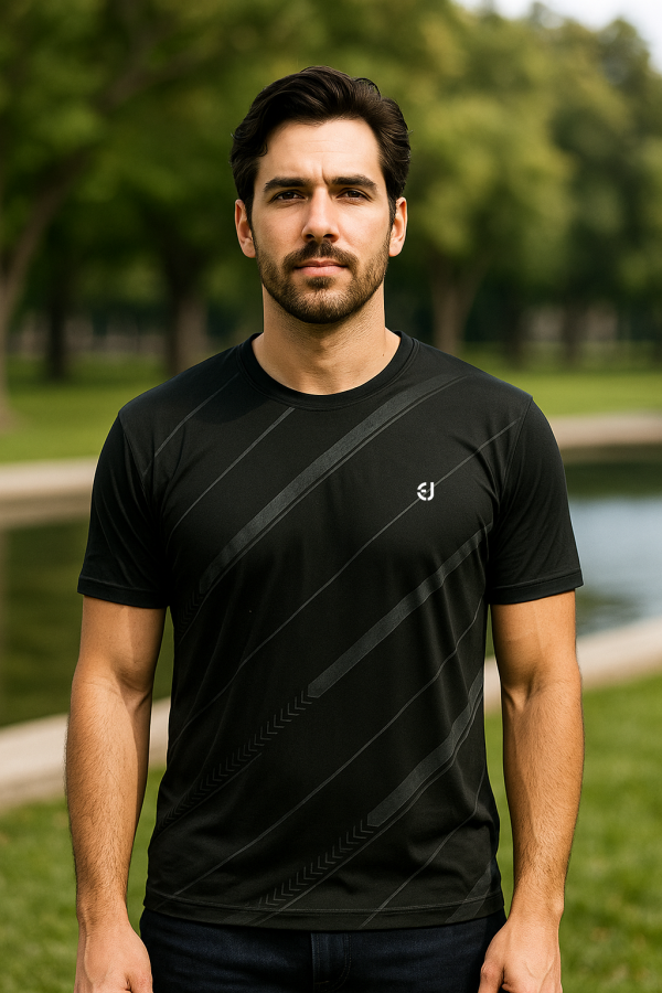 VelocityStrike Midnight Black Tee