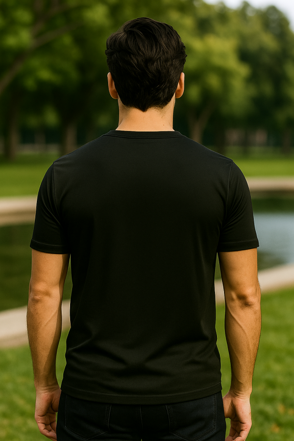 VelocityStrike Midnight Black Tee - Image 2