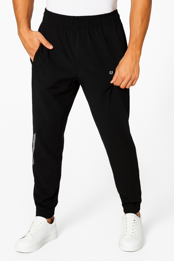Reflective Joggers – Stealth Black - Image 3